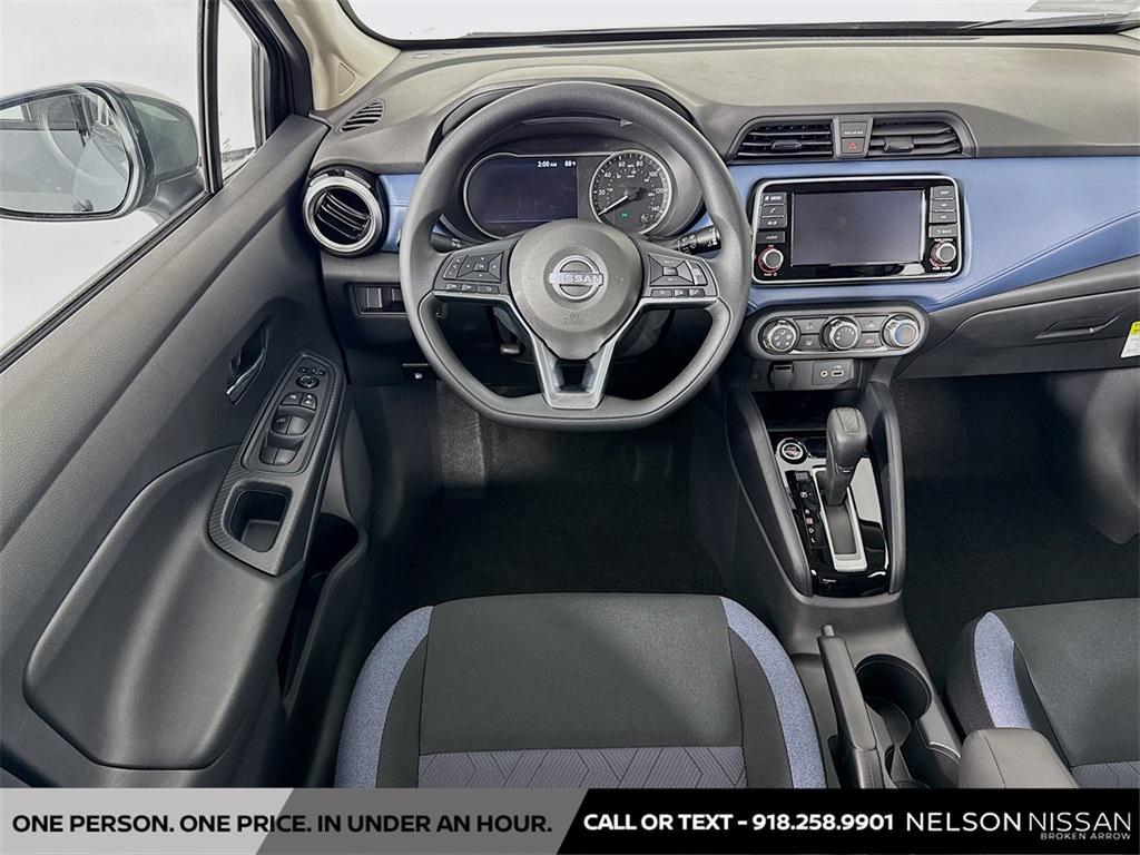 new 2025 Nissan Versa car, priced at $20,535