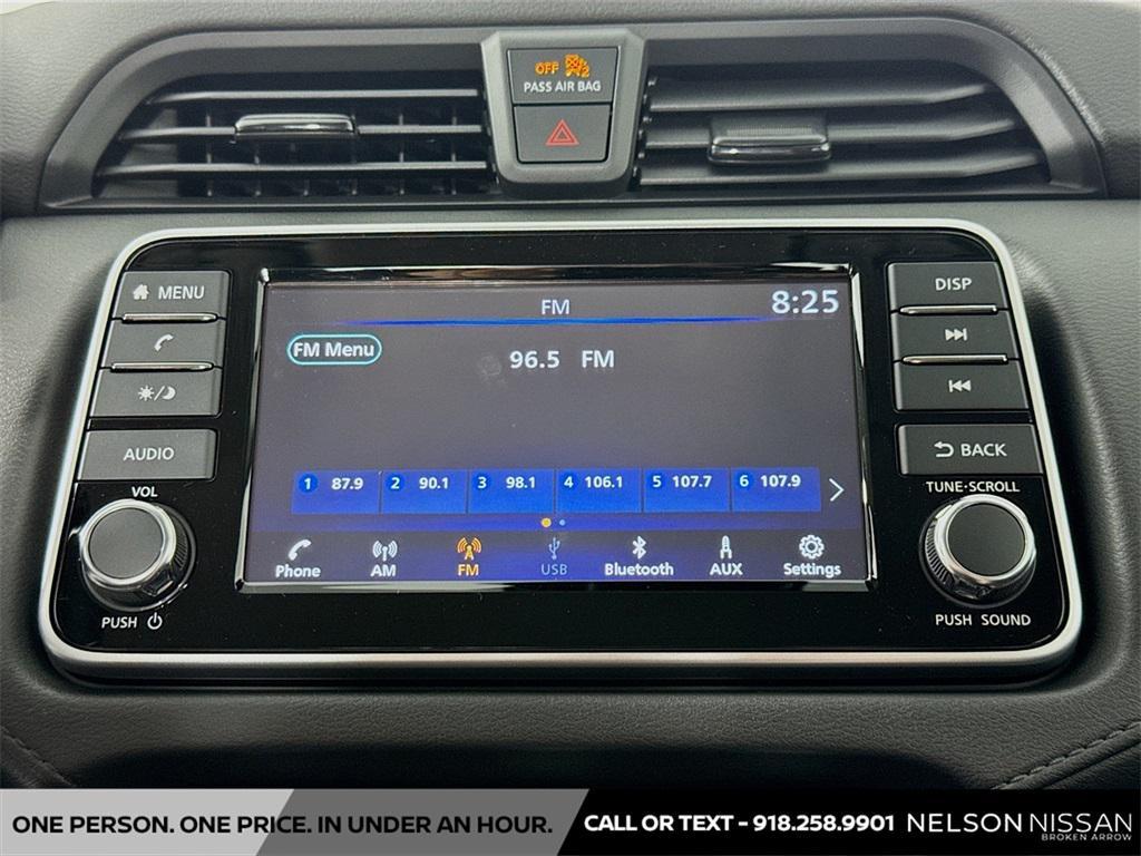 new 2025 Nissan Versa car, priced at $20,870