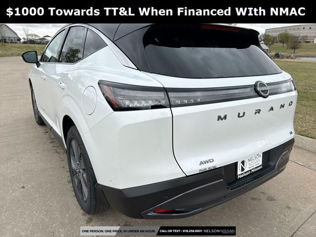 new 2025 Nissan Murano car, priced at $45,315