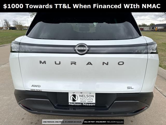 new 2025 Nissan Murano car, priced at $45,315