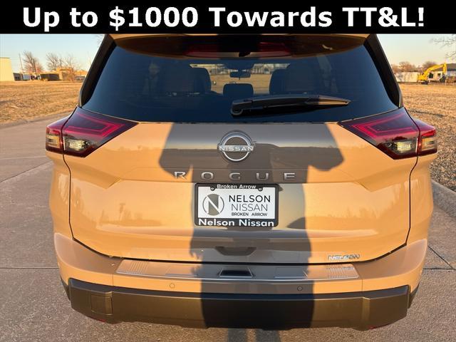 new 2025 Nissan Rogue car, priced at $32,012