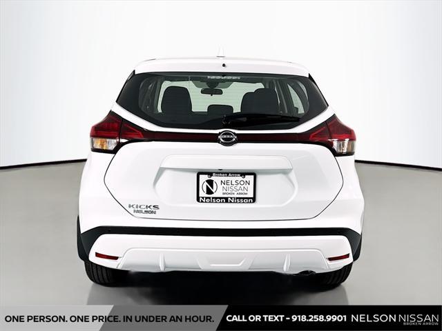 new 2025 Nissan Kicks car, priced at $23,384
