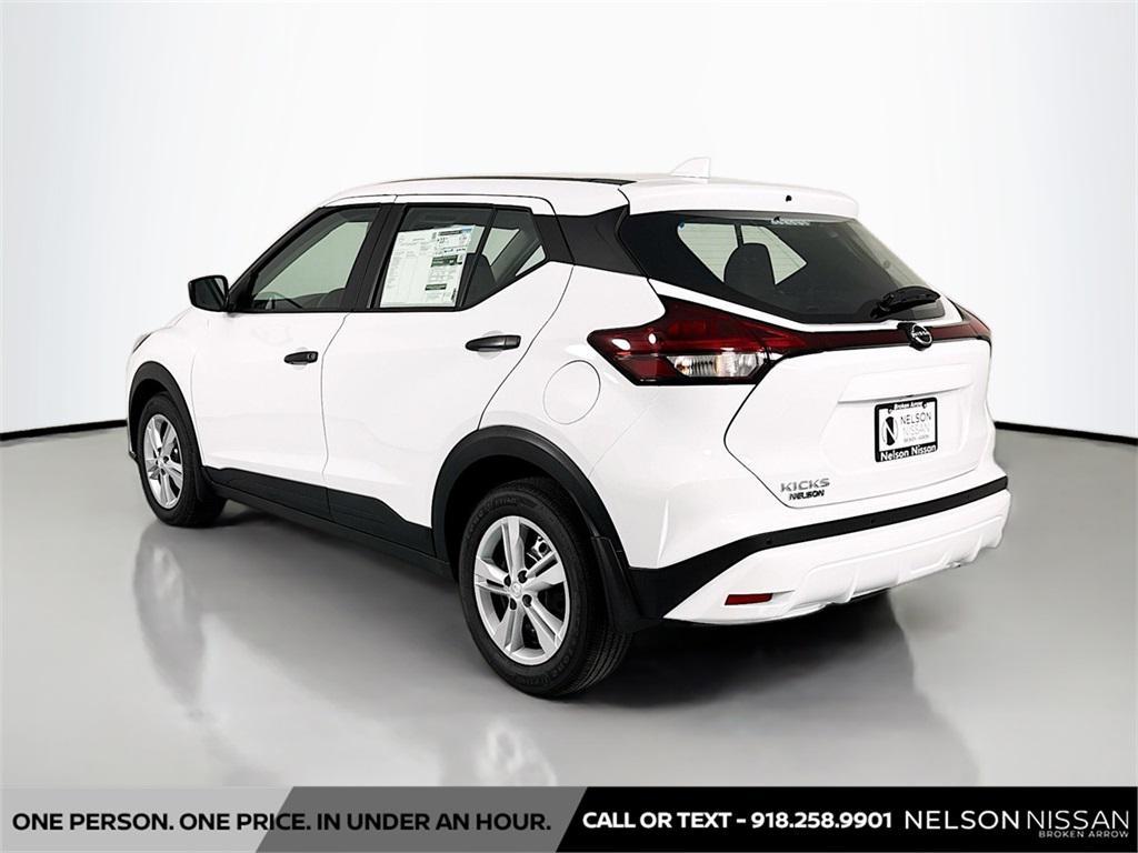new 2025 Nissan Kicks car, priced at $21,934