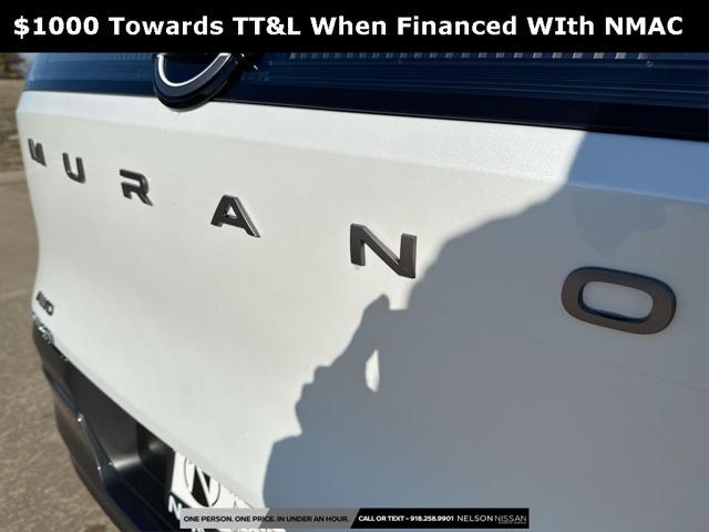 new 2025 Nissan Murano car, priced at $43,359