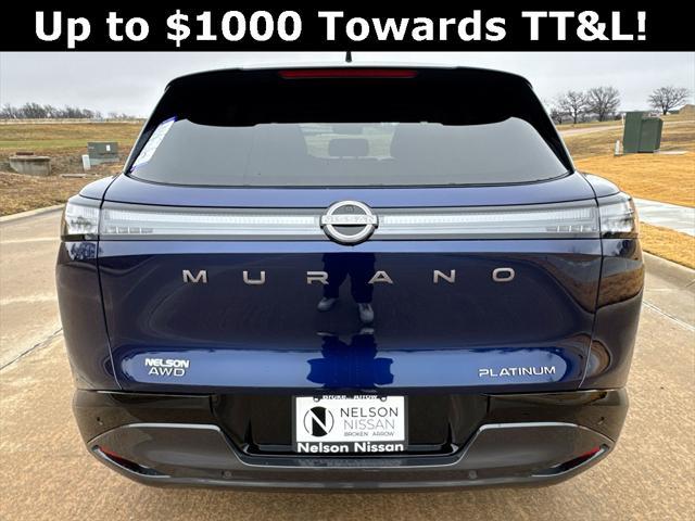 new 2025 Nissan Murano car, priced at $46,963