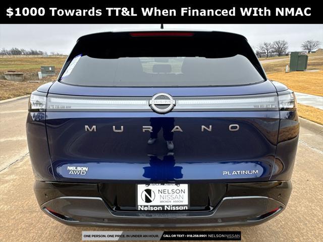 new 2025 Nissan Murano car, priced at $46,963