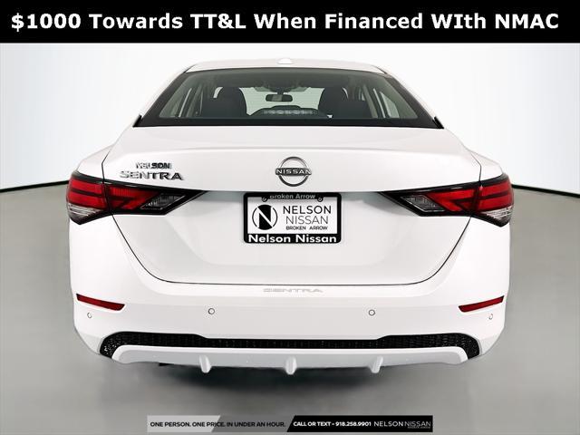 new 2025 Nissan Sentra car, priced at $23,764