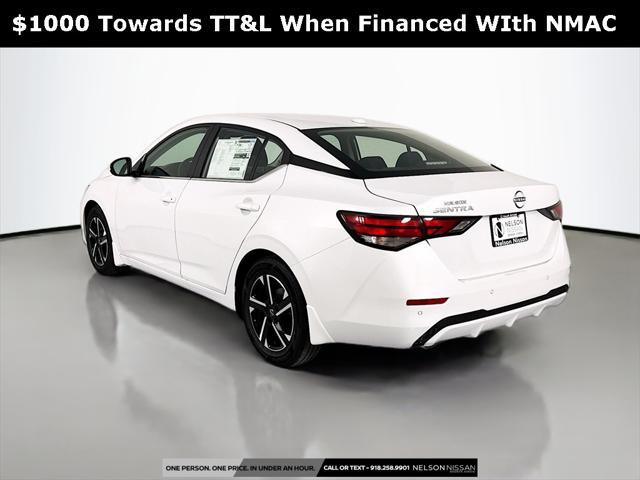 new 2025 Nissan Sentra car, priced at $23,764