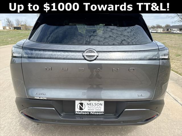 new 2025 Nissan Murano car, priced at $43,645