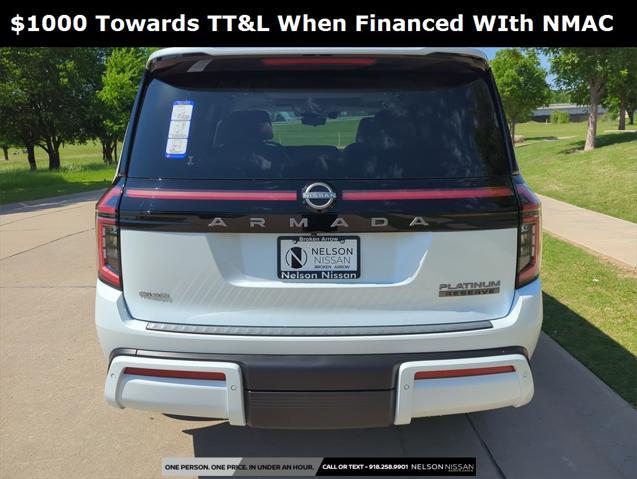 new 2025 Nissan Armada car, priced at $87,910