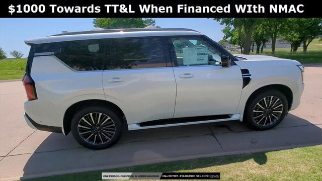 new 2025 Nissan Armada car, priced at $87,910