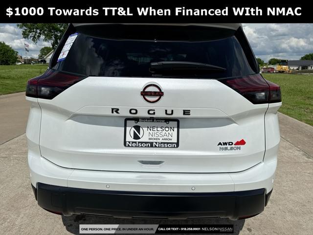 new 2025 Nissan Rogue car, priced at $33,931