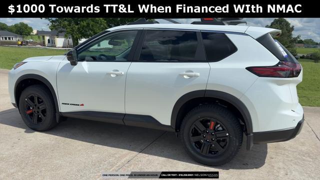 new 2025 Nissan Rogue car, priced at $33,931