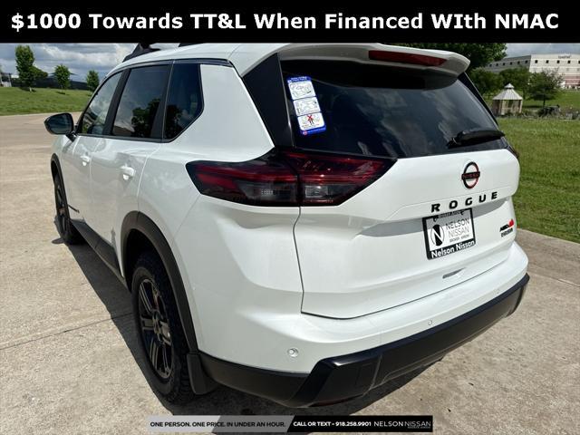 new 2025 Nissan Rogue car, priced at $33,931