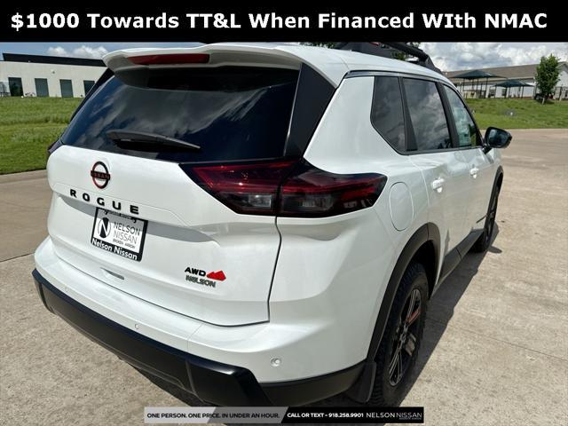 new 2025 Nissan Rogue car, priced at $33,931