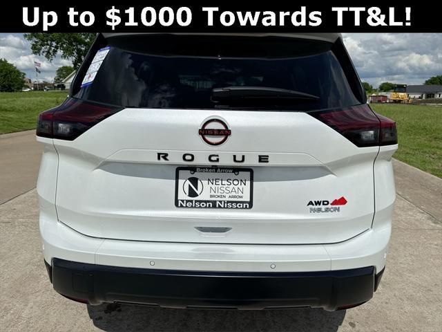 new 2025 Nissan Rogue car, priced at $33,292