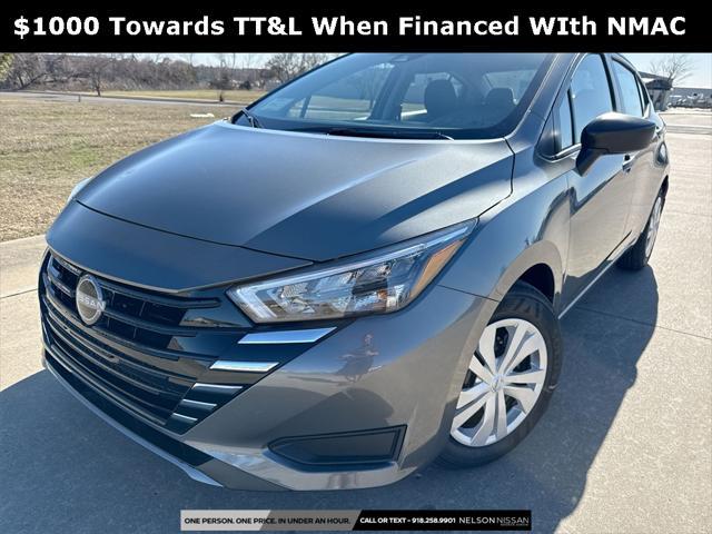 new 2025 Nissan Versa car, priced at $20,091