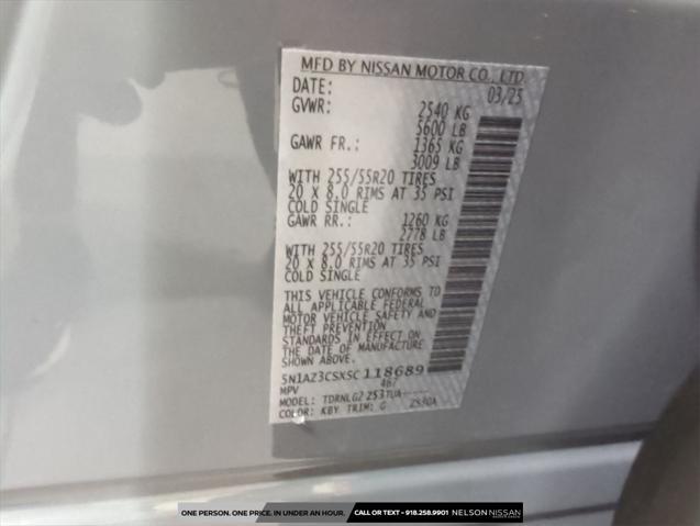 new 2025 Nissan Murano car, priced at $47,990