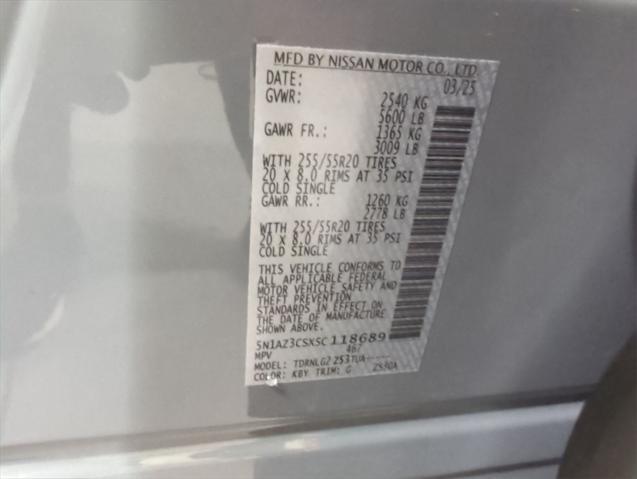 new 2025 Nissan Murano car, priced at $46,115