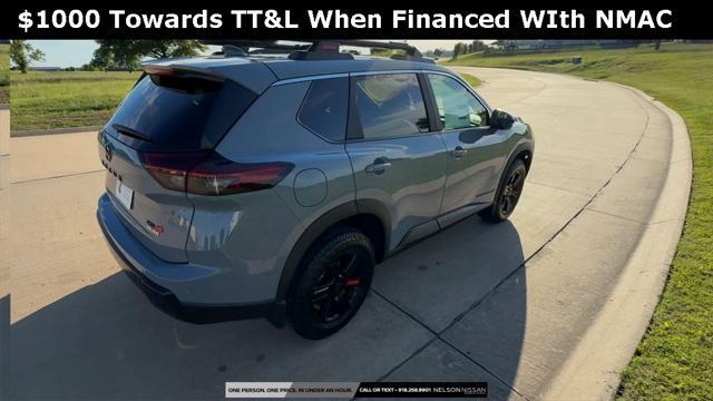 new 2025 Nissan Rogue car, priced at $34,334