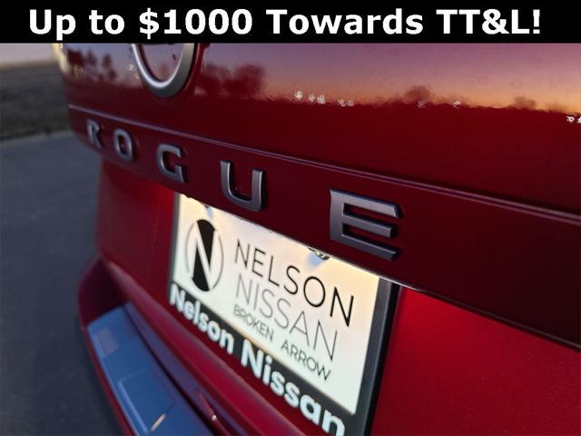 new 2025 Nissan Rogue car, priced at $32,012