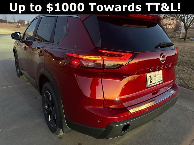 new 2025 Nissan Rogue car, priced at $32,012