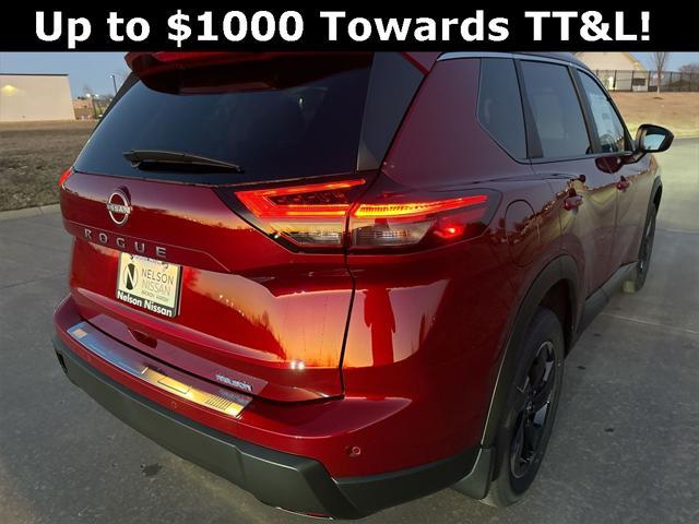 new 2025 Nissan Rogue car, priced at $32,012