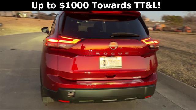 new 2025 Nissan Rogue car, priced at $32,012