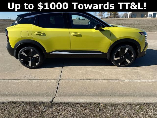 new 2025 Nissan Kicks car, priced at $28,936