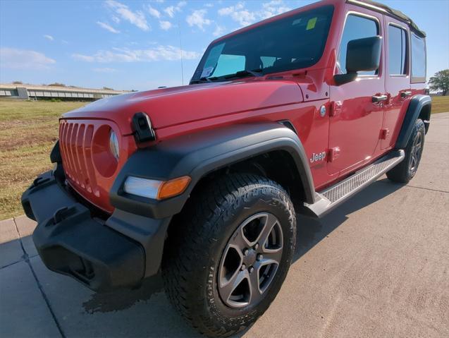 used 2018 Jeep Wrangler Unlimited car, priced at $20,994