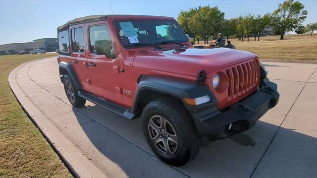 used 2018 Jeep Wrangler Unlimited car, priced at $20,994