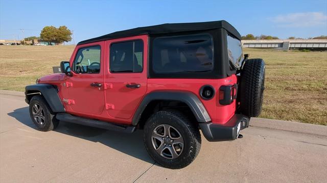 used 2018 Jeep Wrangler Unlimited car, priced at $20,994