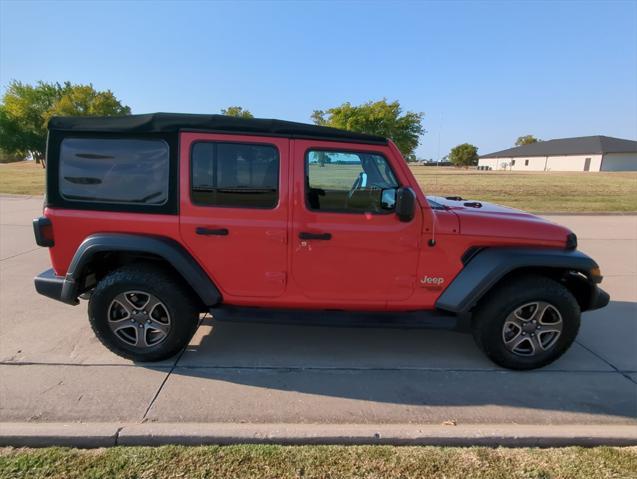 used 2018 Jeep Wrangler Unlimited car, priced at $20,994