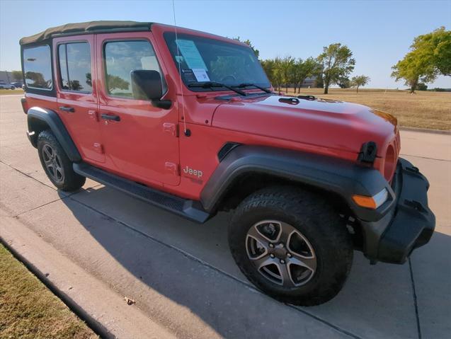 used 2018 Jeep Wrangler Unlimited car, priced at $20,994