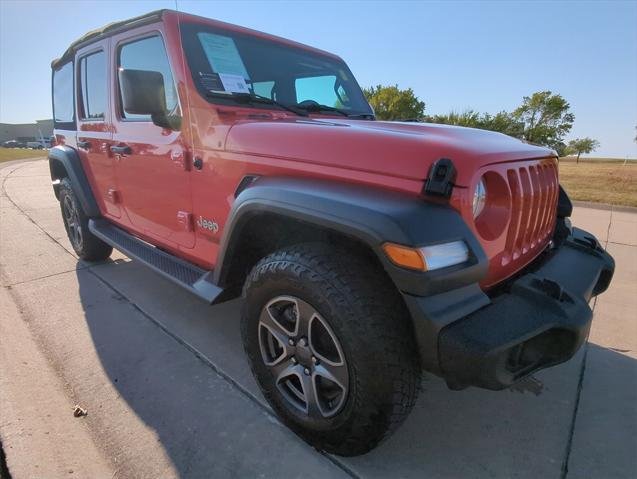 used 2018 Jeep Wrangler Unlimited car, priced at $20,994