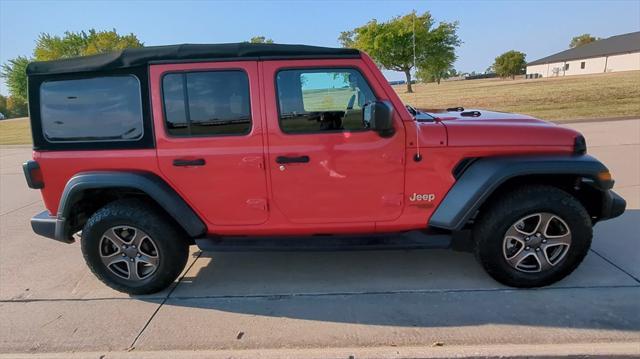 used 2018 Jeep Wrangler Unlimited car, priced at $20,994