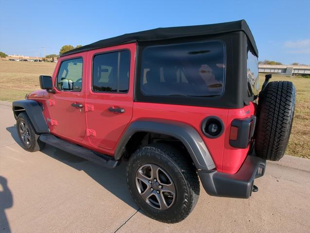 used 2018 Jeep Wrangler Unlimited car, priced at $20,994