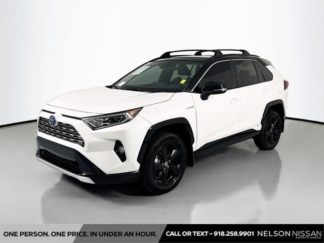 used 2021 Toyota RAV4 Hybrid car, priced at $26,995