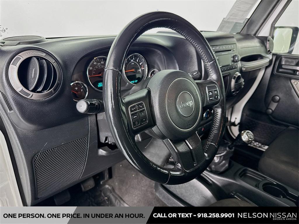 used 2018 Jeep Wrangler JK Unlimited car, priced at $19,999