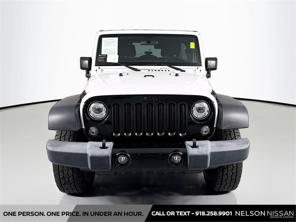 used 2018 Jeep Wrangler JK Unlimited car, priced at $19,999