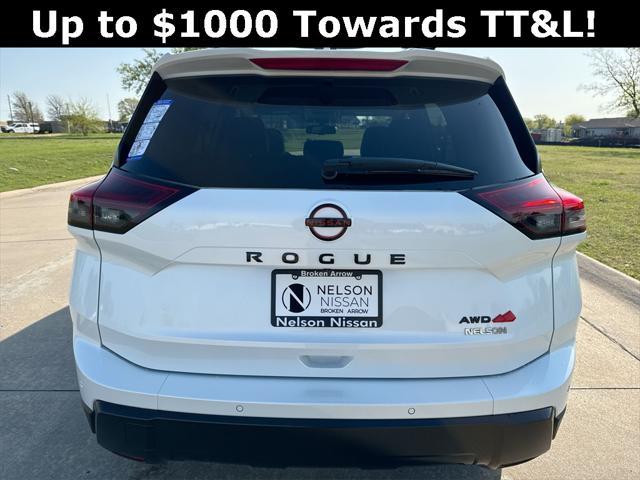 new 2025 Nissan Rogue car, priced at $32,892
