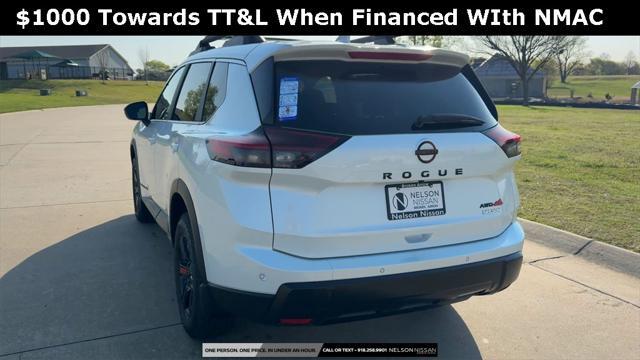 new 2025 Nissan Rogue car, priced at $33,892