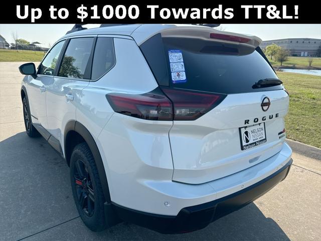 new 2025 Nissan Rogue car, priced at $32,892