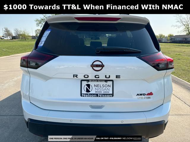 new 2025 Nissan Rogue car, priced at $33,892