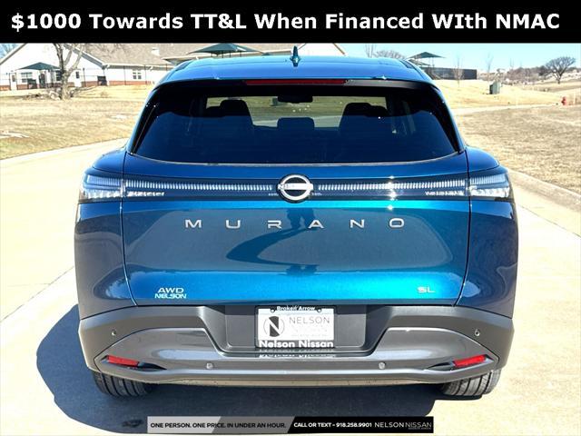 new 2025 Nissan Murano car, priced at $44,021