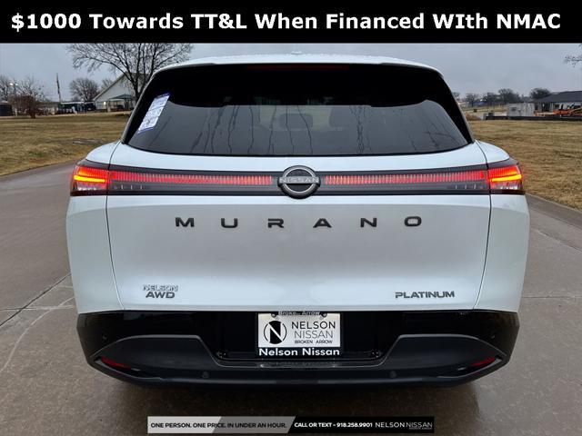 new 2025 Nissan Murano car, priced at $48,206