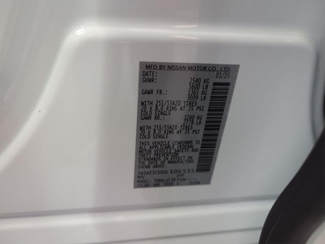 new 2025 Nissan Murano car, priced at $46,176
