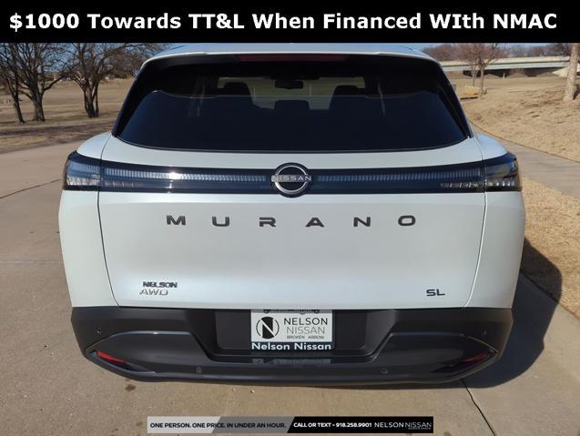 new 2025 Nissan Murano car, priced at $44,021