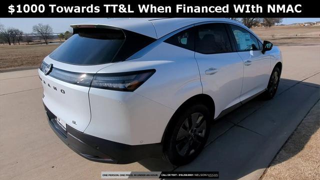 new 2025 Nissan Murano car, priced at $44,021