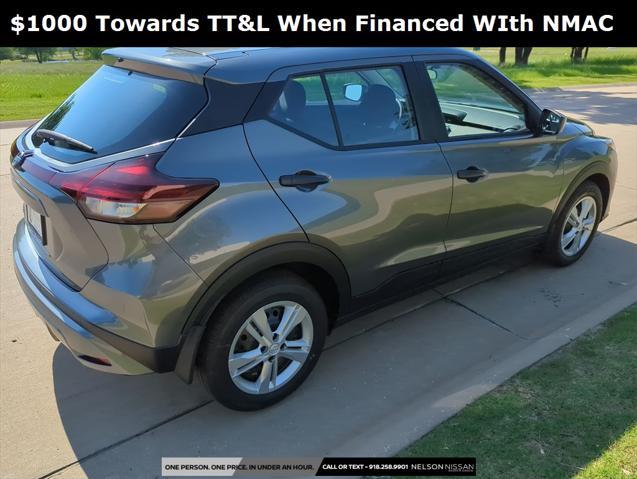 new 2025 Nissan Kicks car, priced at $22,994